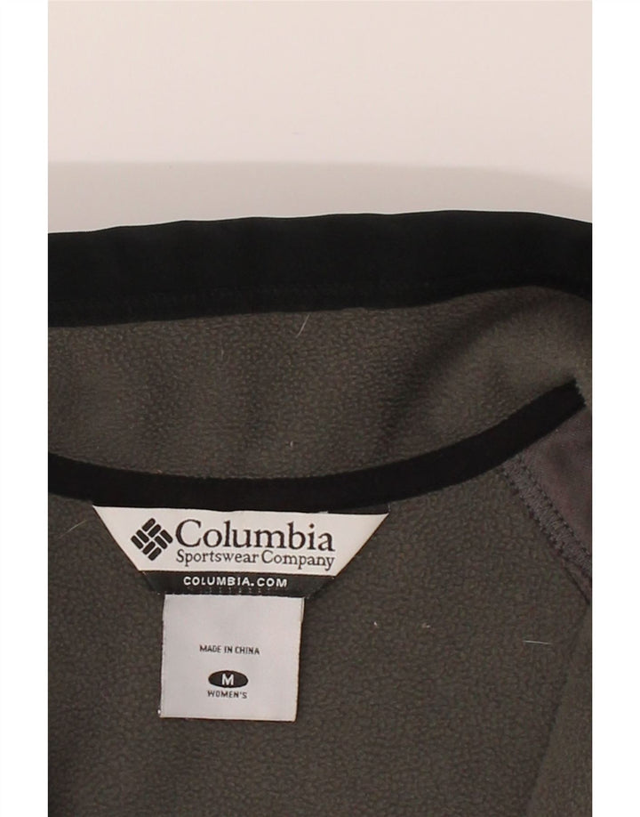 COLUMBIA Womens Omni-Shield Tracksuit Top Jacket UK 14 Medium Black Vintage Columbia and Second-Hand Columbia from Messina Hembry 