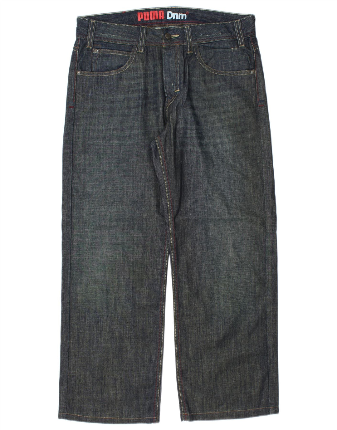 Puma Jean droit W32 L28 homme bleu marine coton