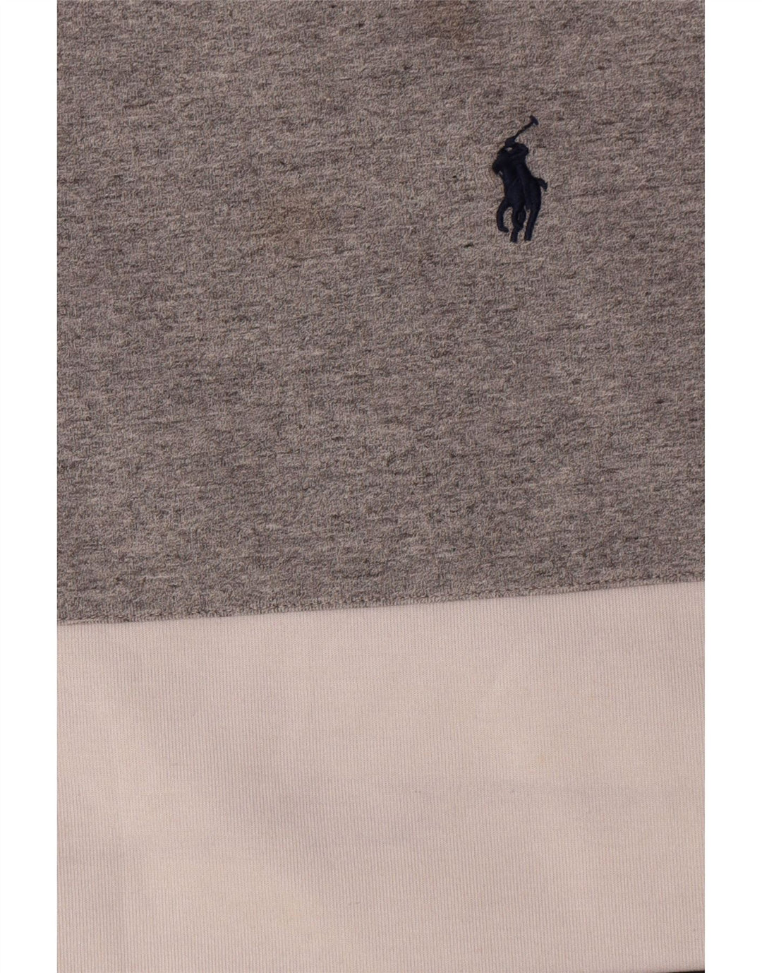 Polo Ralph Lauren Sweat-shirt pour homme en polyester color block grand gris