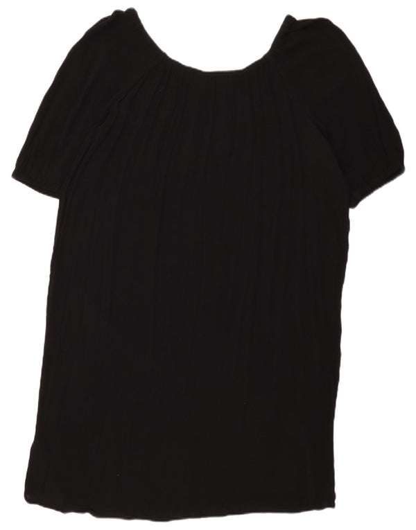 Marks & Spencer Robe droite pour femme UK 44 Large Viscose noire