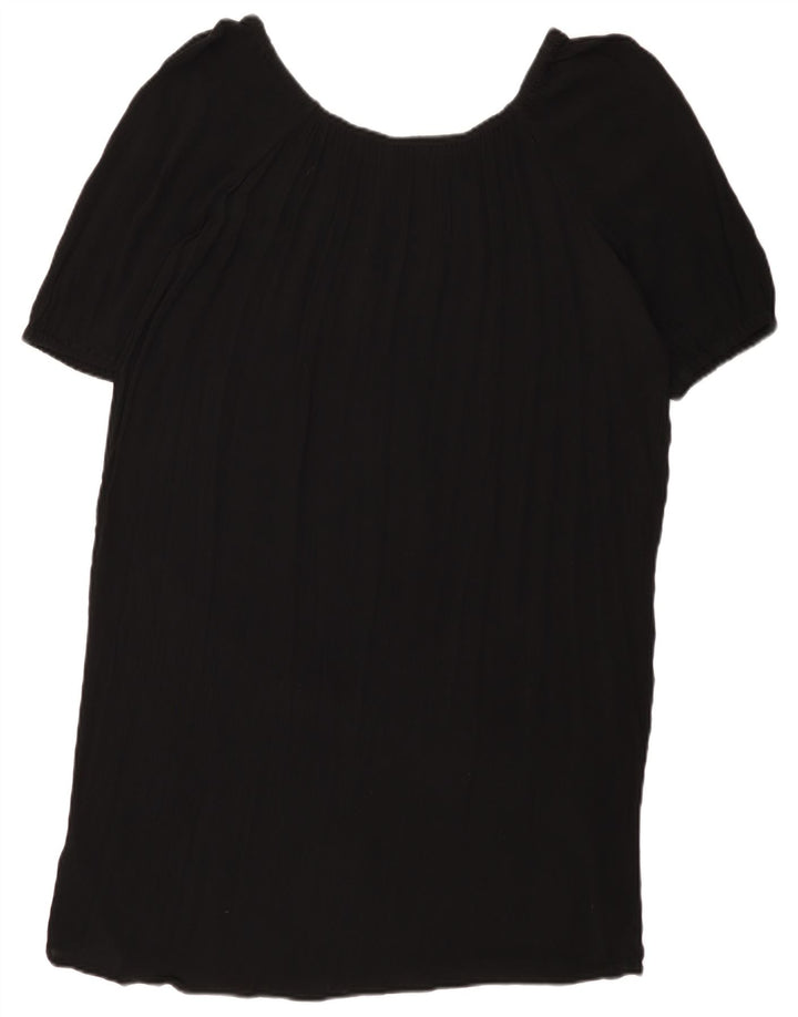 Marks & Spencer Robe droite pour femme UK 44 Large Viscose noire