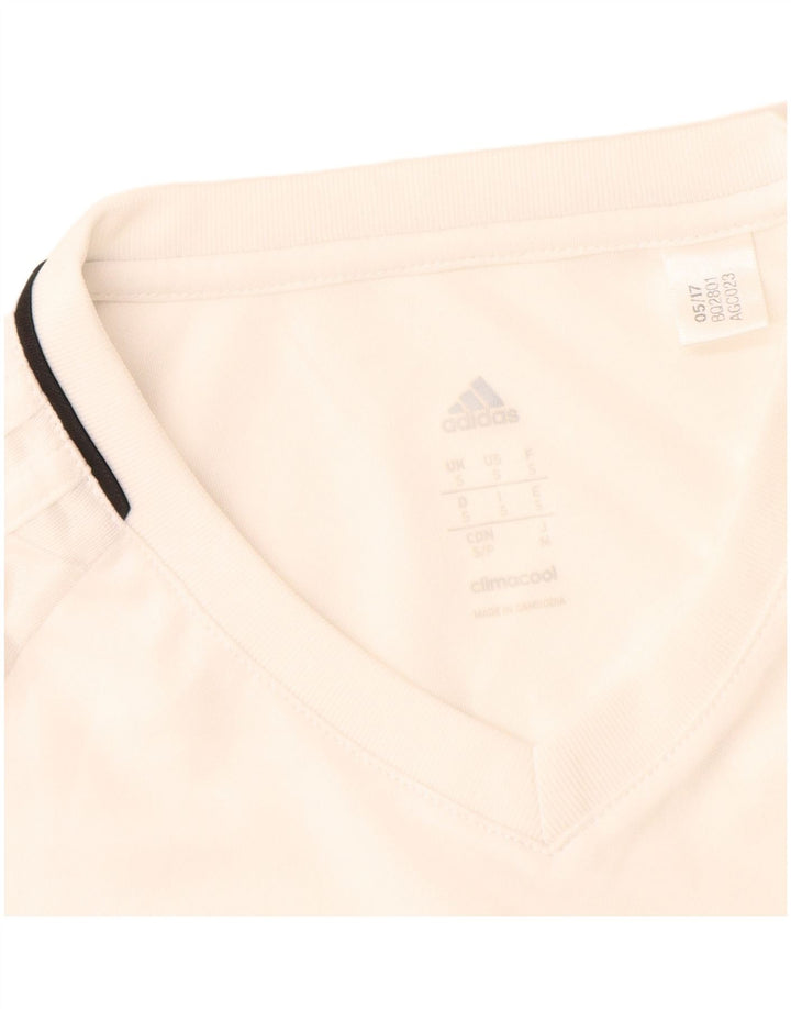 Adidas Hommes Climacool T-Shirt Haut Petit Blanc Polyester