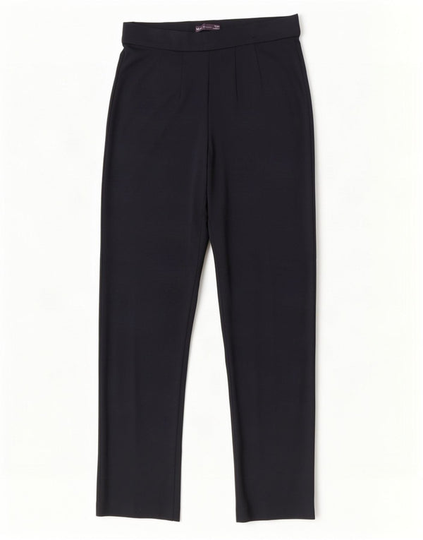 Marks & Spencer Pantalon décontracté pour femme UK 12 Medium W30 L30 Bleu marine