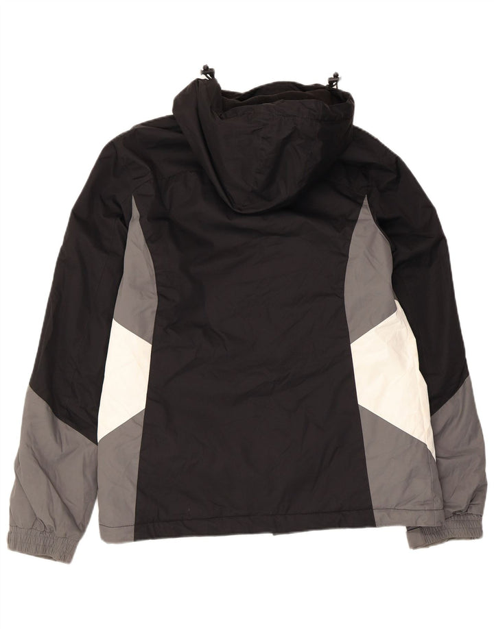 Mountain Warehouse Veste coupe-vent pour femme UK 10 Small Noir Colourblock