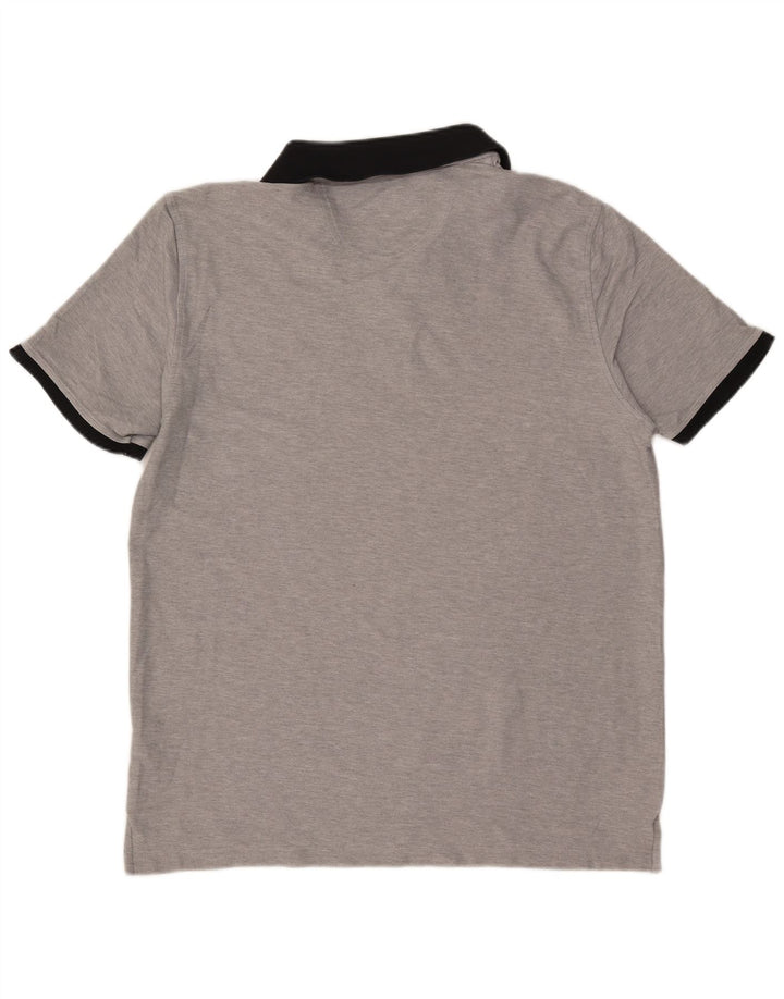 Izod Polo Homme XL Gris Colorblock Coton