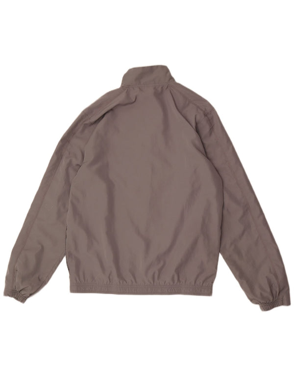 Reebok Veste de Survêtement Homme Gris Moyen Colorblock Polyester