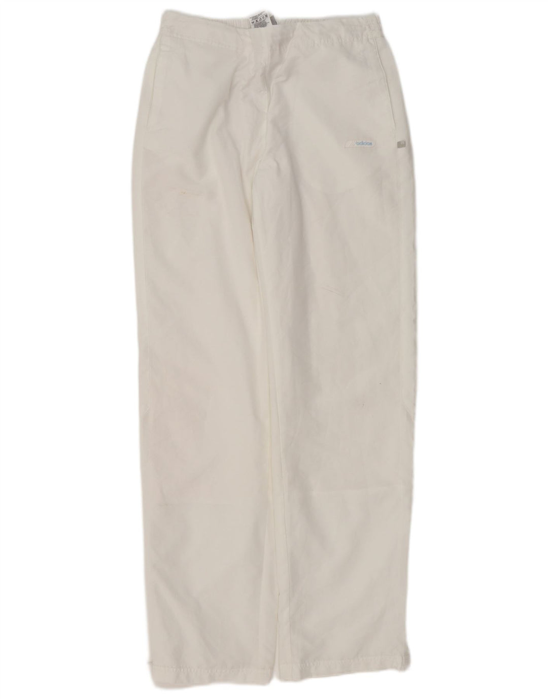 Adidas Pantalon de survêtement pour femme UK 14 Large Blanc Polyester
