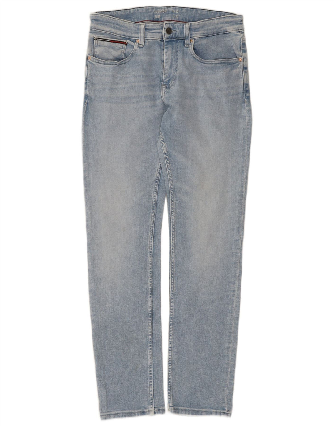 Tommy Hilfiger Jean Slim Homme W32 L32 Bleu