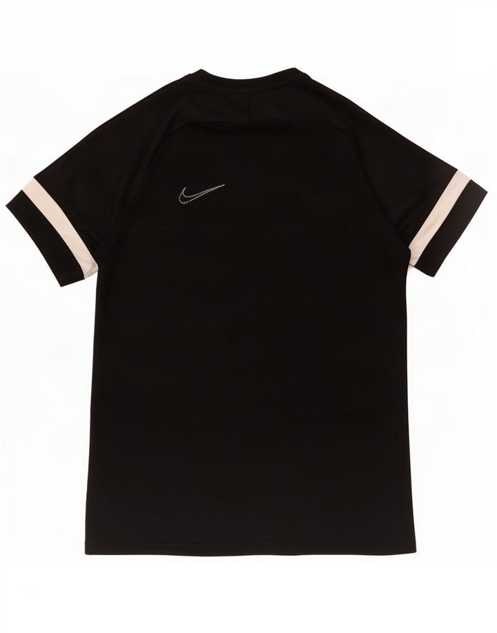 Nike Hommes Dri Fit T-Shirt Haut Noir Colorblock Polyester