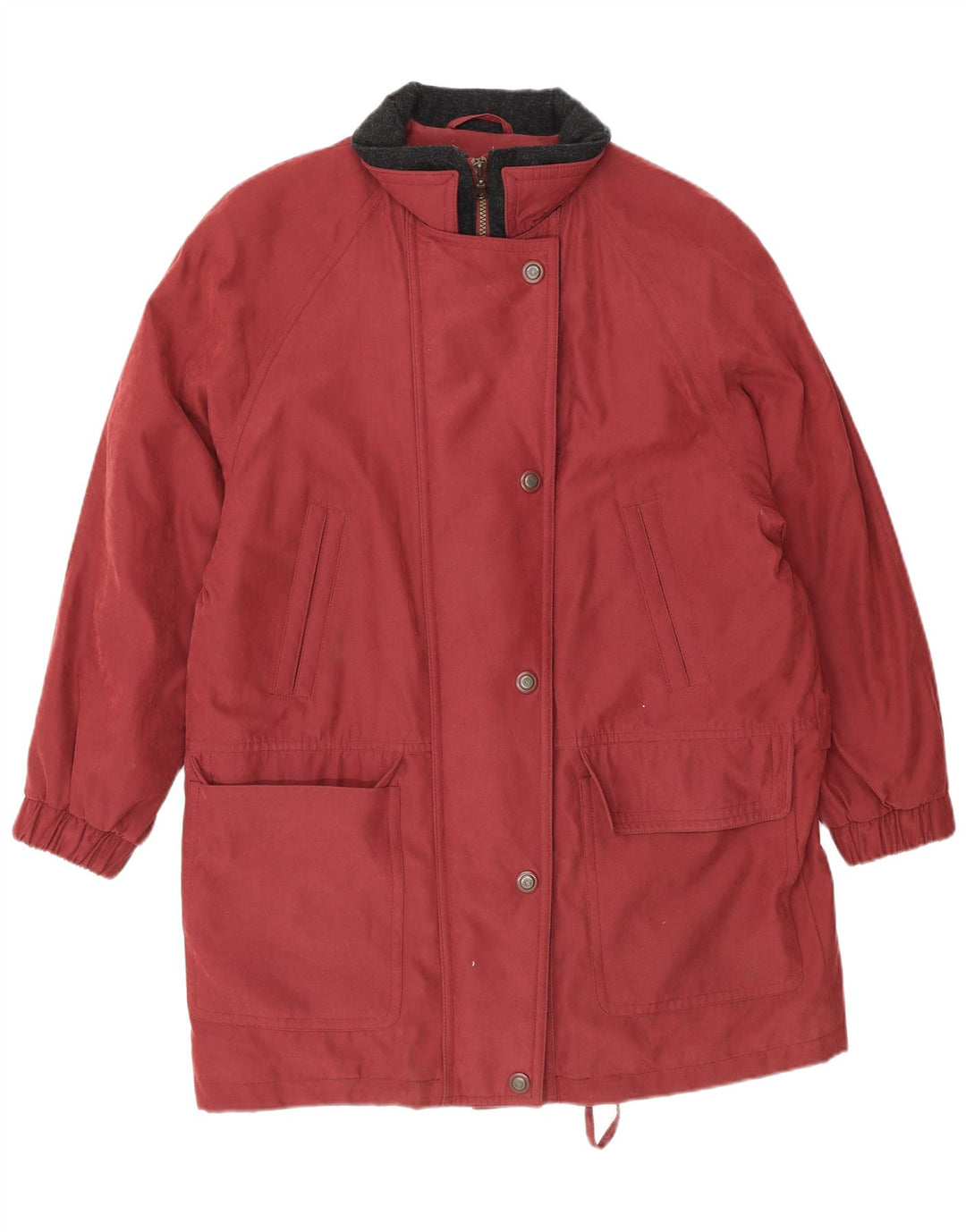 Canda Manteau coupe-vent pour femme UK 12 Polyester bordeaux moyen