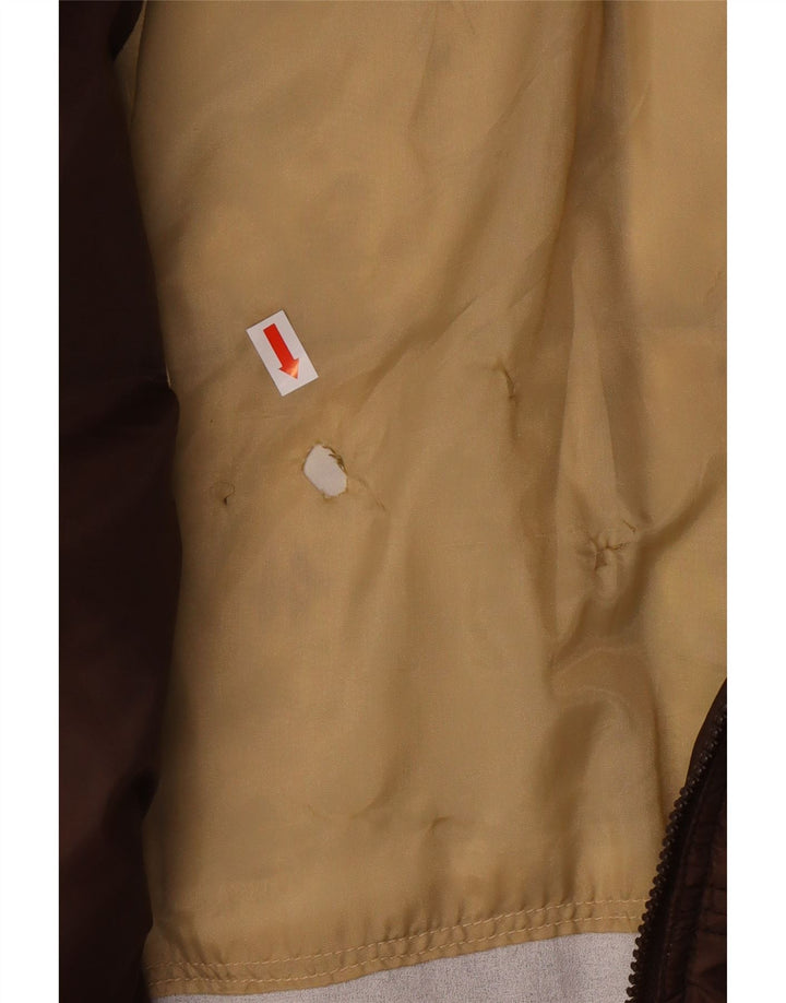 ESPRIT Veste matelassée pour femme UK 16 Large Marron Nylon