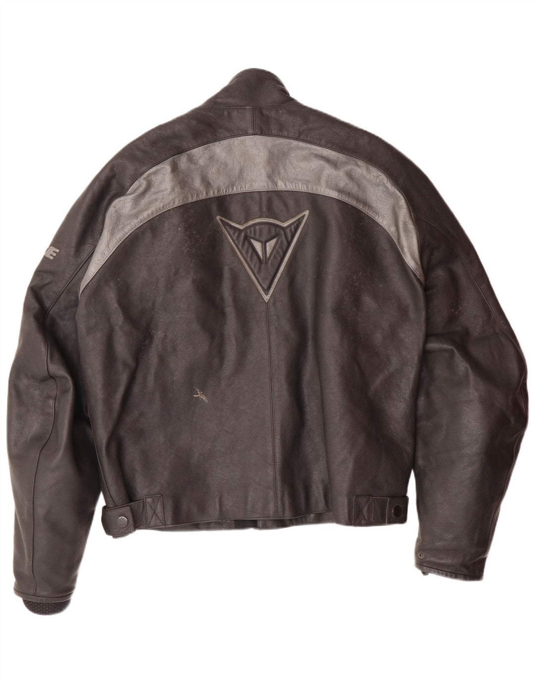 DAINESE Veste Graphic Racer Homme Taille 54 Grand Cuir Colorblock Noir