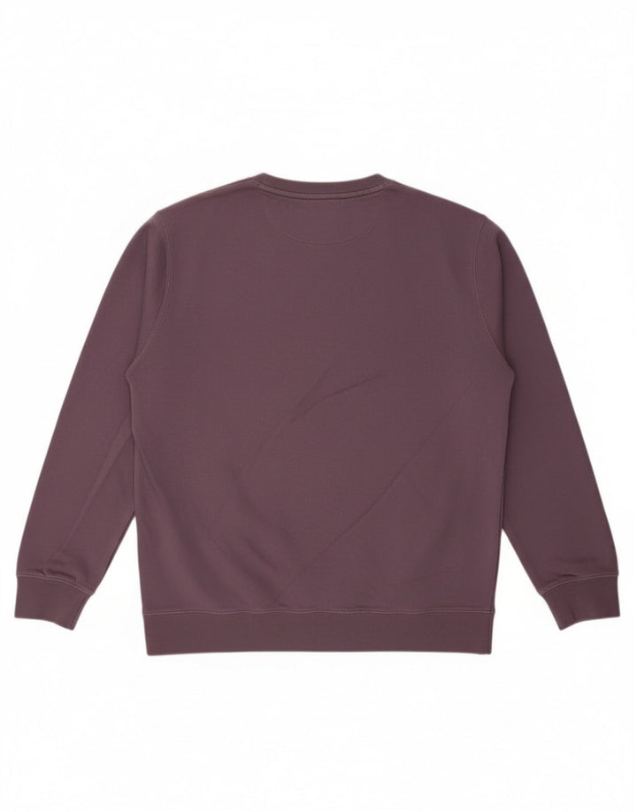 Wrangler Sweat-shirt pour homme en coton violet moyen