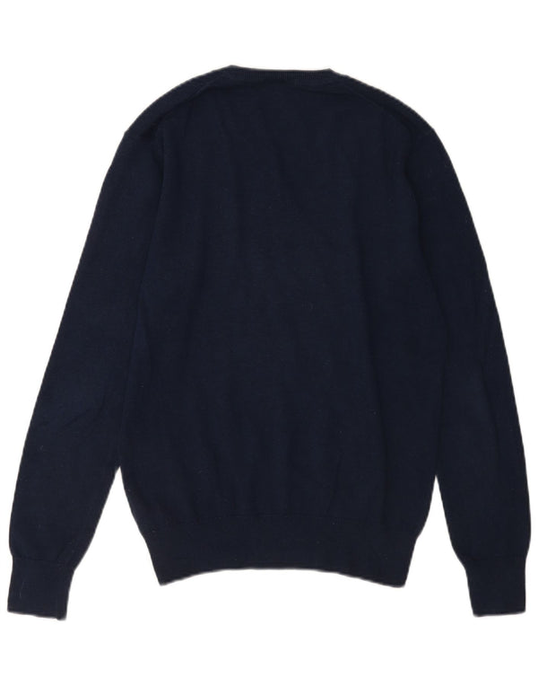Gap Pull Col V Homme XS Bleu Marine Coton