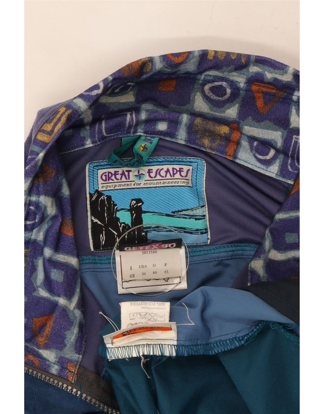 Great Escapes Veste de survêtement pour homme IT 48 Medium Multicolore