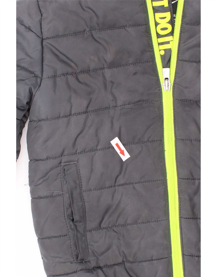 Veste matelassée à capuche Nike Garçon 3-4 ans Gris Polyester