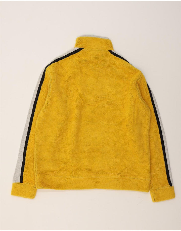 Belfe & Belfe Pull Polaire à Col Zippé Homme Jaune Moyen Colourblock