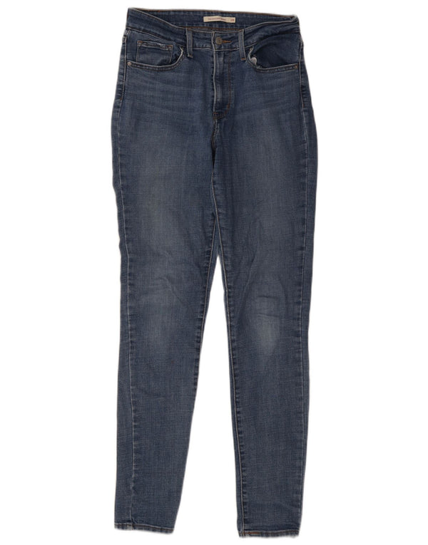Levi's Jean Skinny Taille Haute 721 Femme W28 L32 Bleu Coton