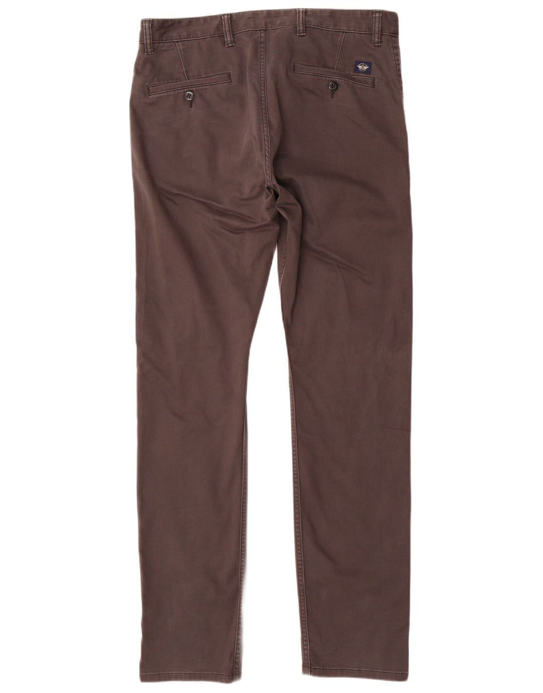 DOCKERS Pantalon Chino Slim Homme W34 L34 Gris Coton
