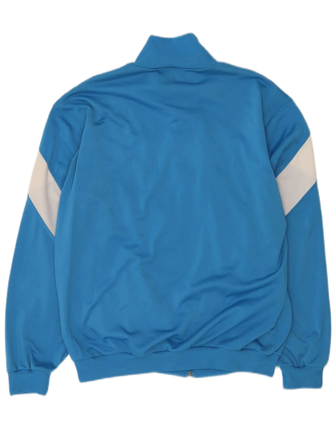 Adidas Veste de survêtement pour homme UK 40/42 Bleu moyen Colorblock Polyester