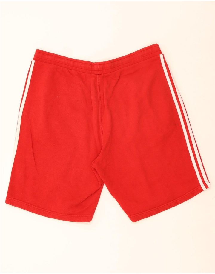 Adidas Short de sport pour homme Grand coton rouge