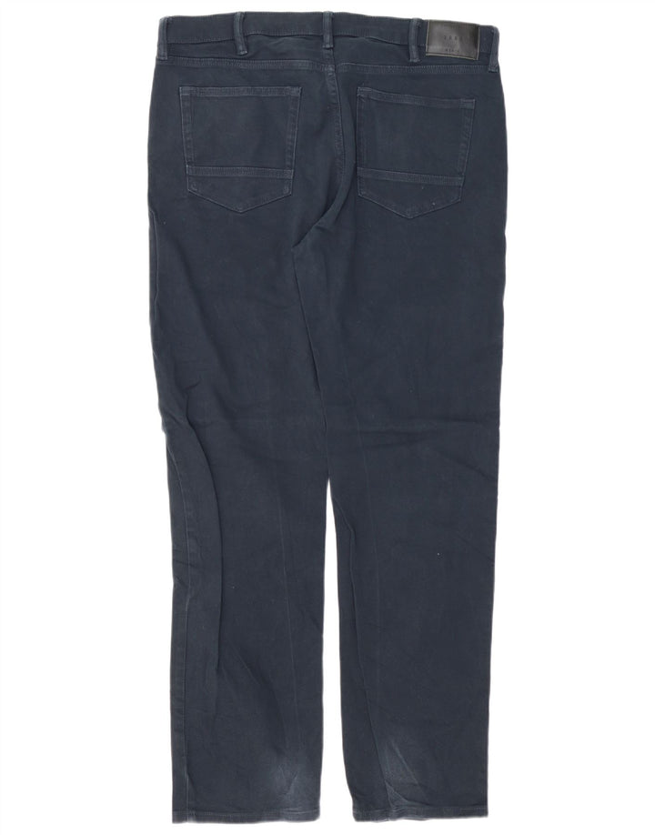 Marks & Spencer Jean droit homme W36 L33 bleu marine coton