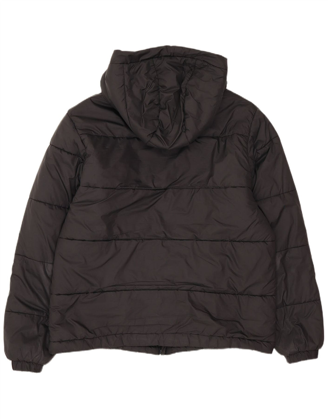 Adidas Veste matelassée à capuche Primegreen pour hommes UK 36 Small Noir Polyester