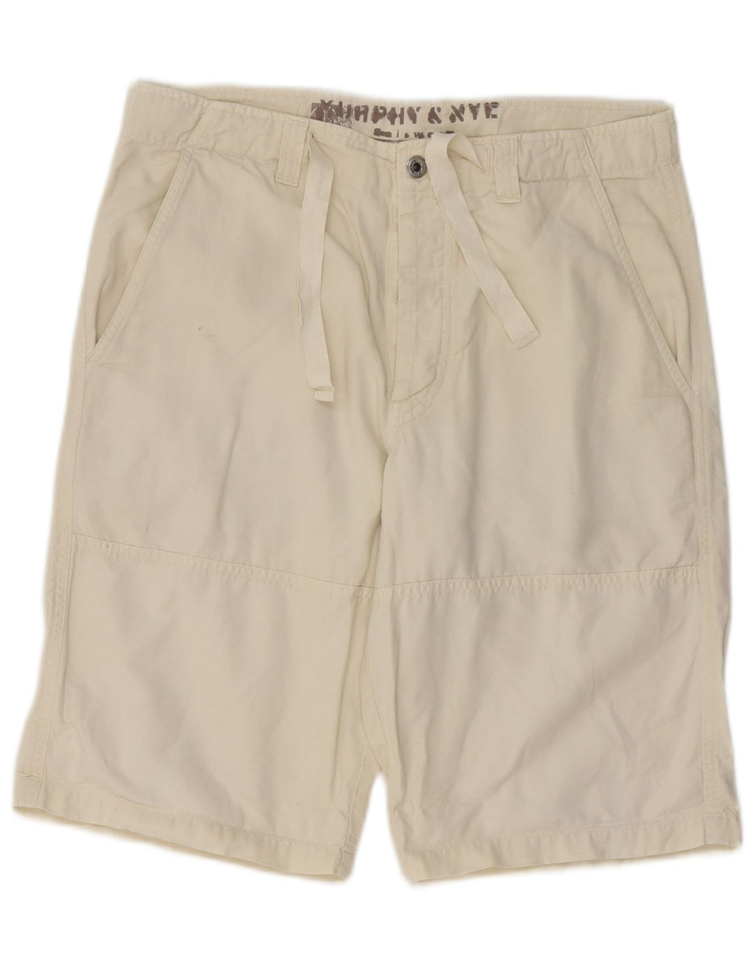 Murphy & Nye Short Chino Homme Moyen W32 Beige Coton