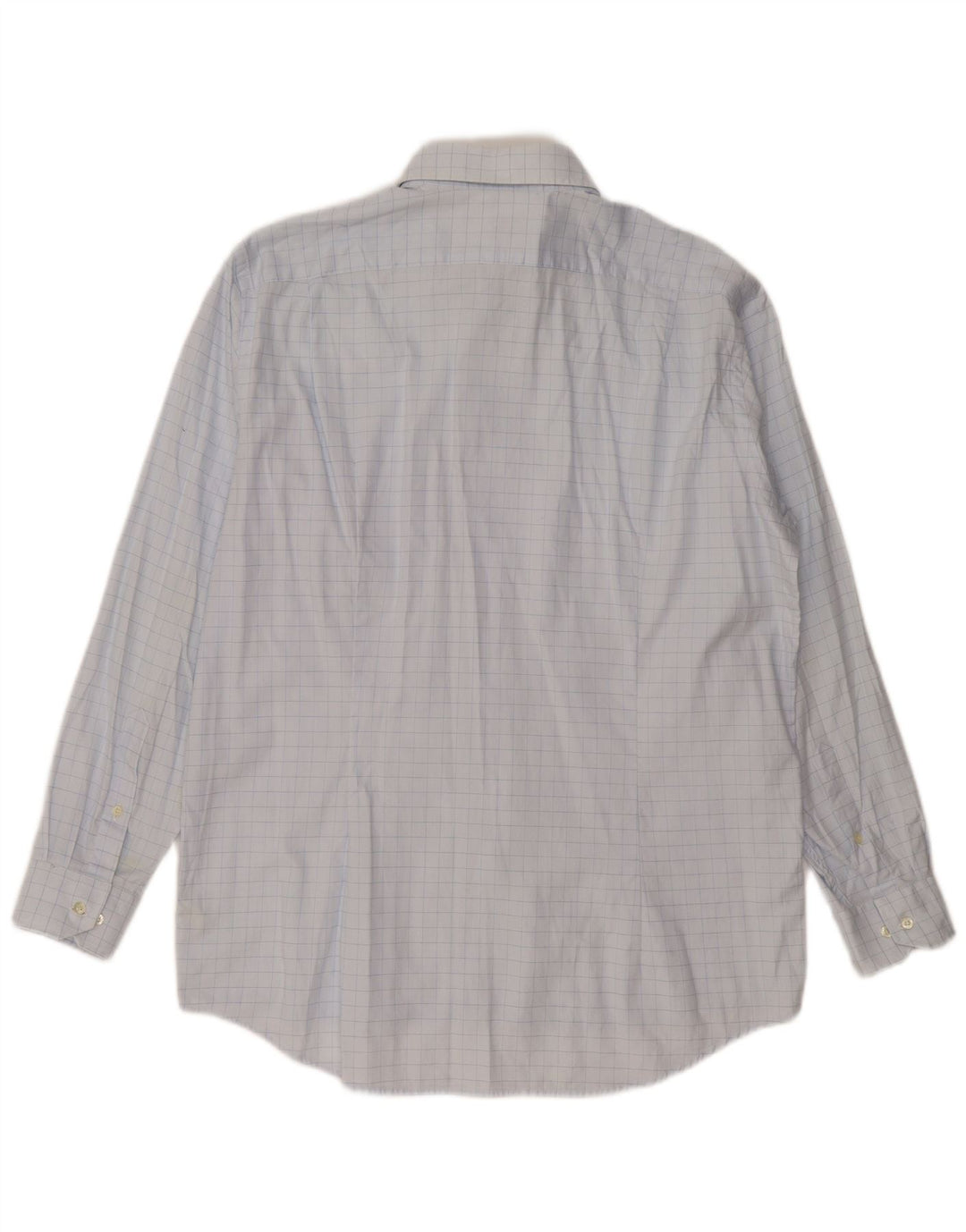 LACOSTE Chemise Homme Taille 41 Grand Bleu Carreaux Coton