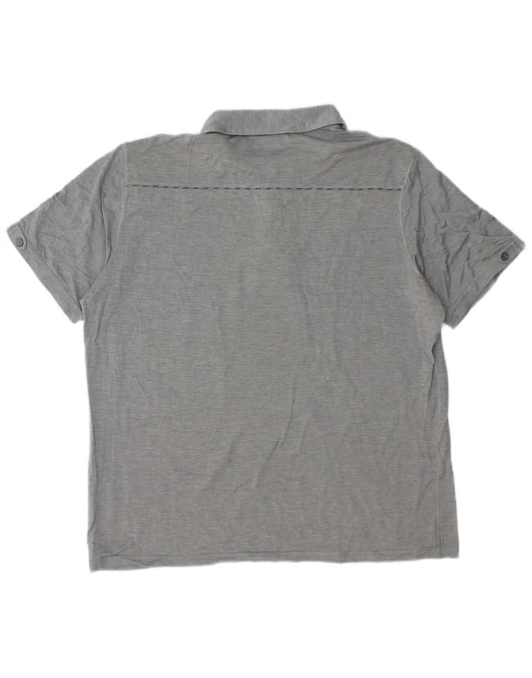 Hugo Boss Polo XL Gris Moucheté Homme