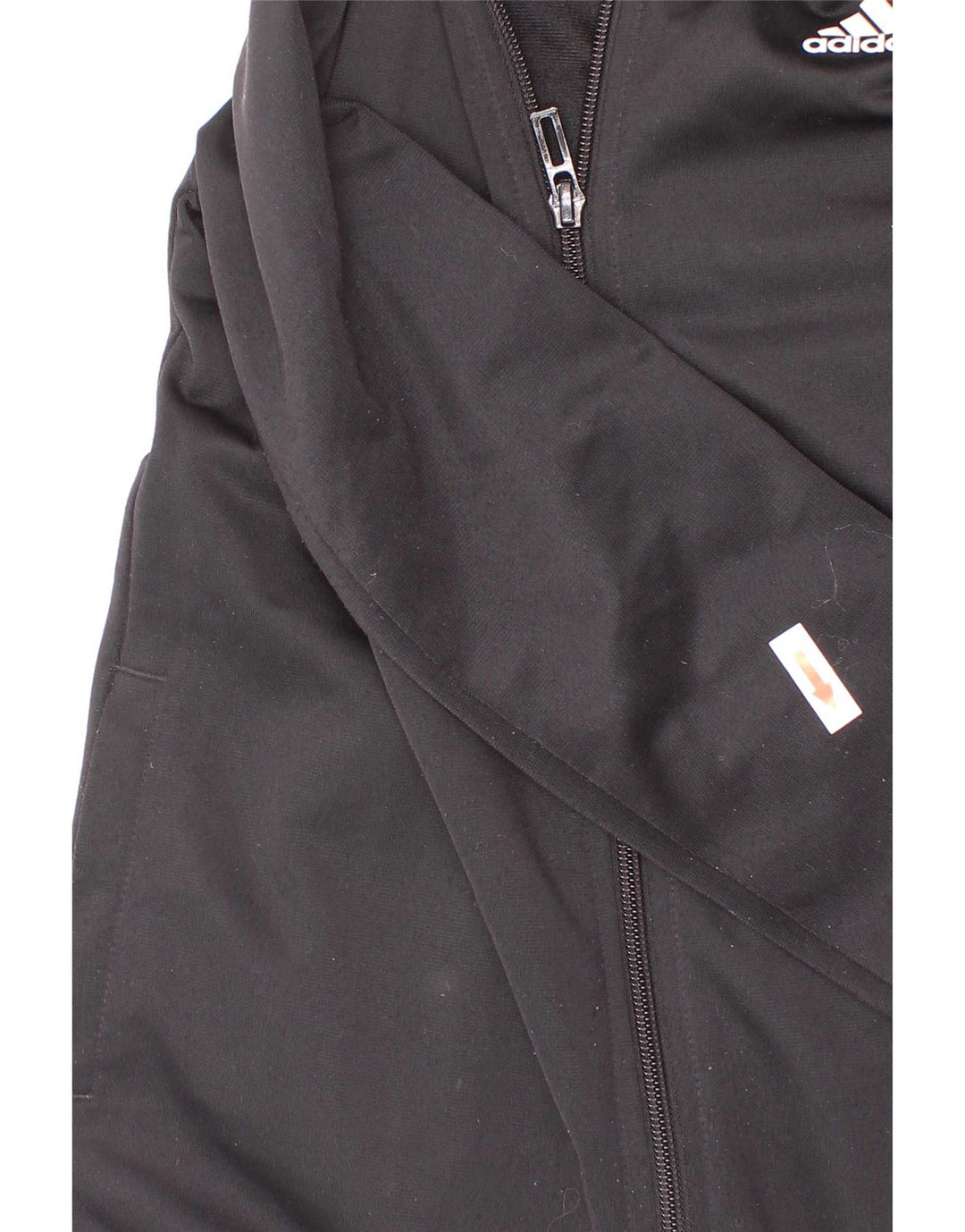 Adidas Veste de Survêtement Graphique Garçon 9-10 Ans Noir Polyester