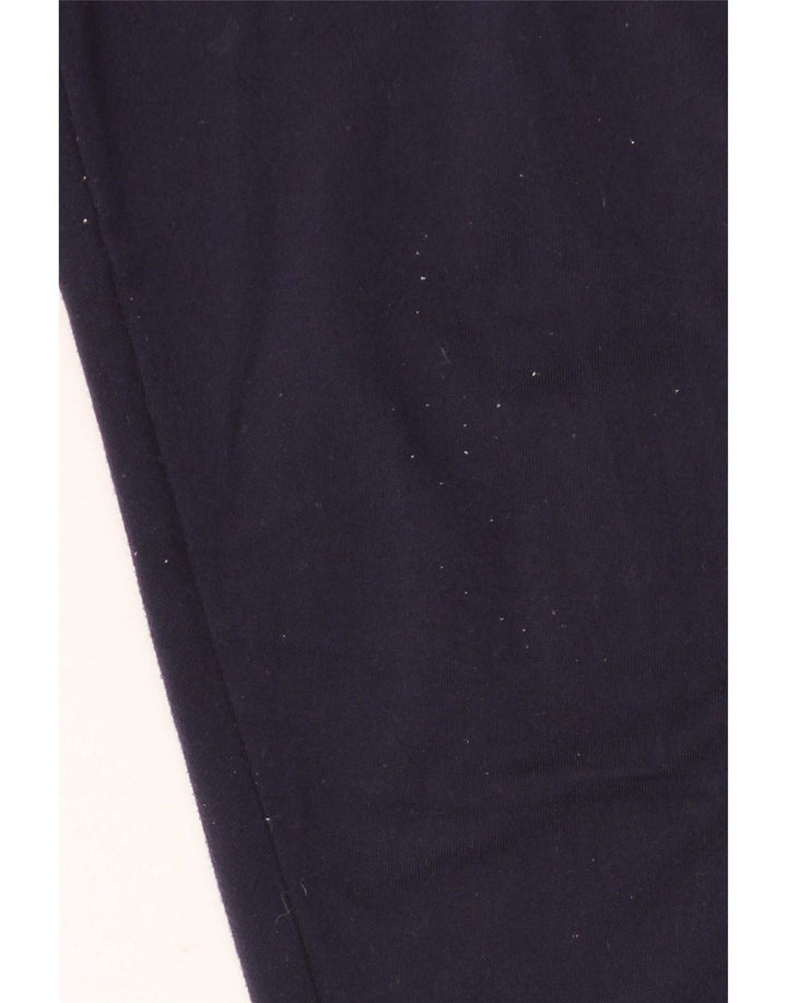 Puma Legging Capri Femme UK 10 Petit Nylon Bleu Marine