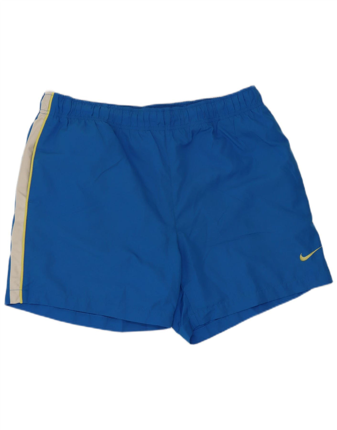 Nike Short de bain pour homme Large Bleu Colorblock Polyester
