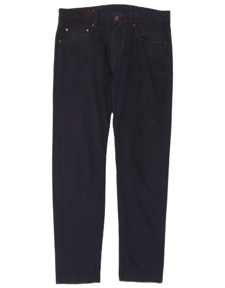 Marlboro Classics Pantalon décontracté slim pour homme W32 L31 Bleu marine