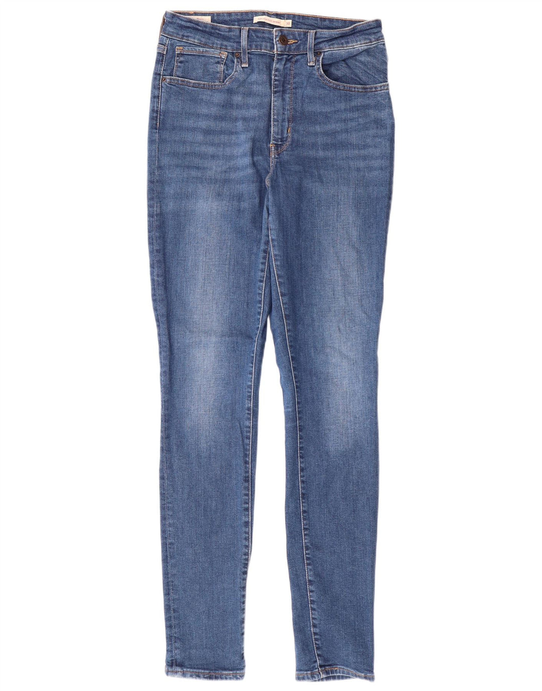 LEVI'S Jean Skinny Taille Haute 721 Femme W30 L32 Bleu Coton