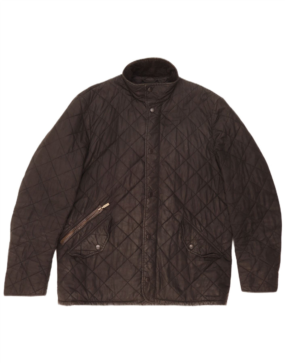 Barbour Veste matelassée pour homme UK 40 Large Noir