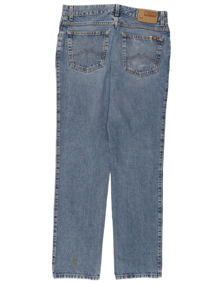 MUSTANG Jean droit homme W33 L30 bleu coton