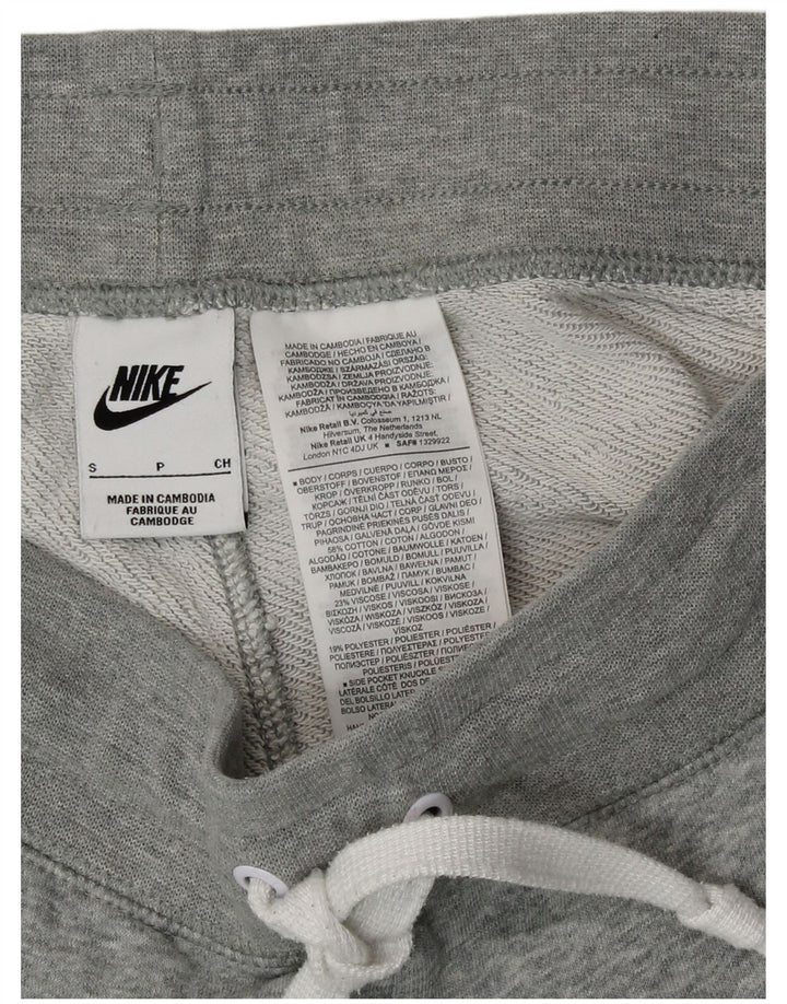 Nike Short de sport graphique pour homme Petit gris Coton
