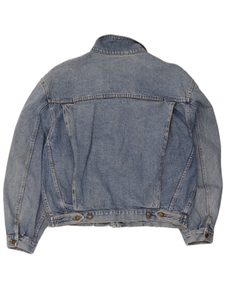 Wampum Veste en jean pour femme UK 16 Large Bleu