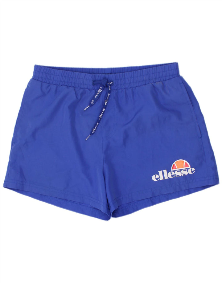 Ellesse Short de bain graphique garçon 11-12 ans bleu polyester