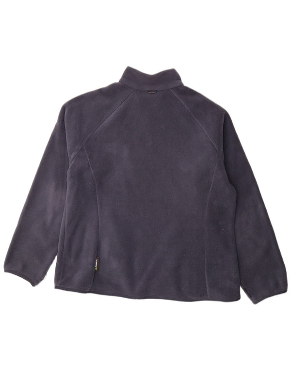 Jack Wolfskin Veste Polaire Femme UK 20 2XL Bleu Marine Polyester