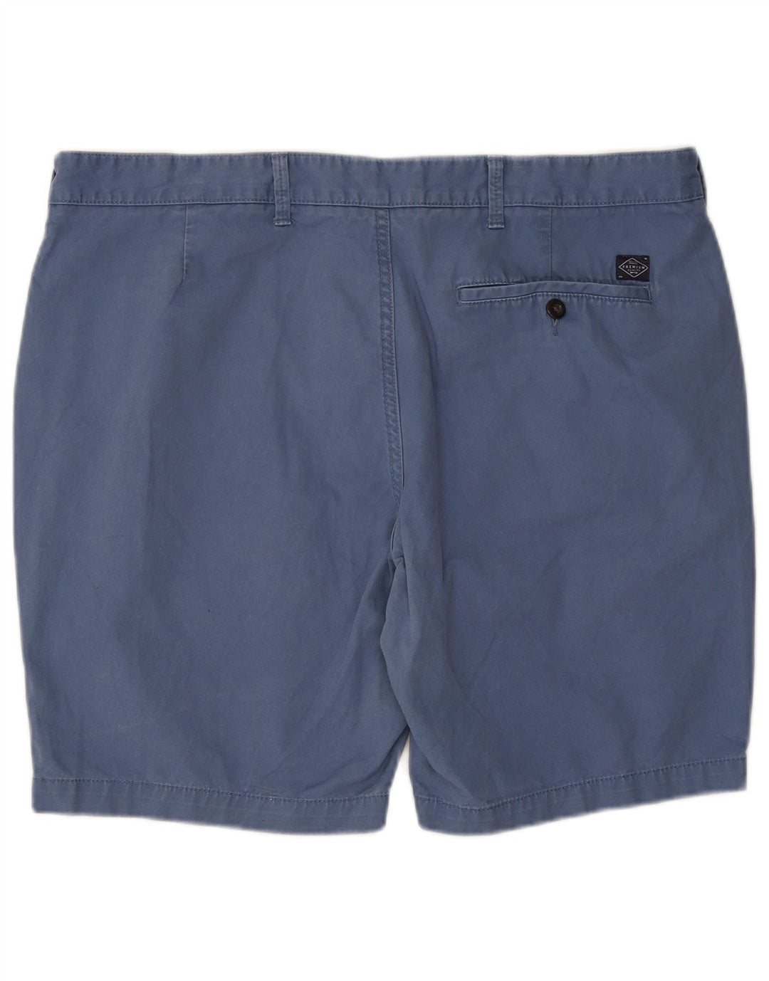 Marks & Spencer Short Chino Homme W38 XL Bleu Coton