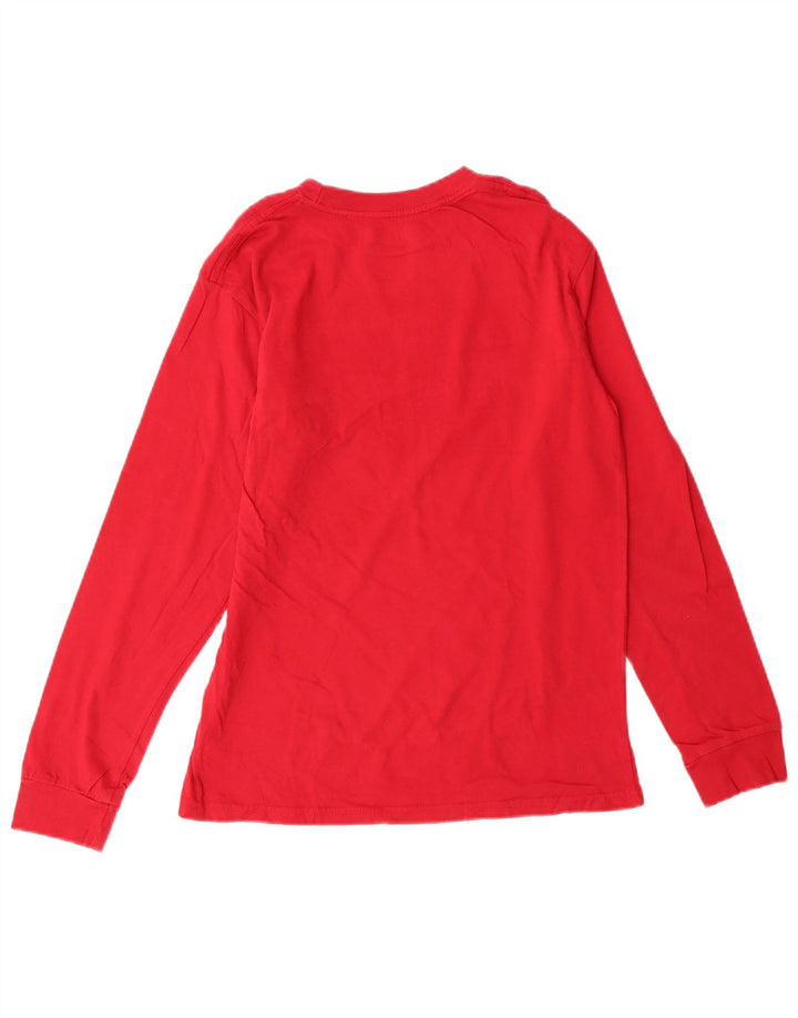 Vans Haut graphique à manches longues pour garçon 12-13 ans Grand Rouge Coton