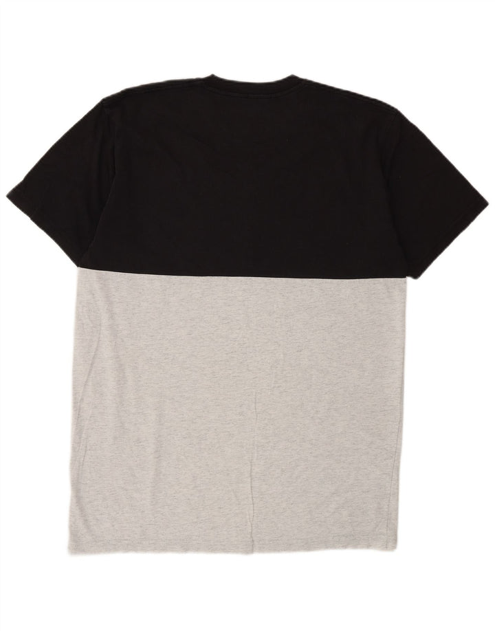 Vans T-shirt coupe classique pour homme en coton color block gris moyen