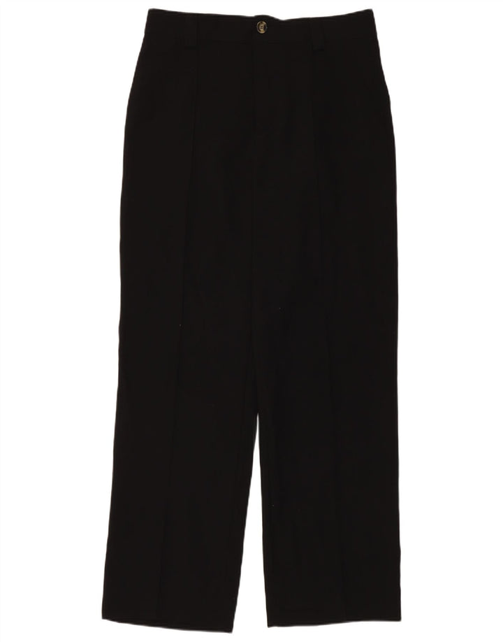 Pantalon Chino Pegged Femme Zara Large W32 L32 Noir Polyester