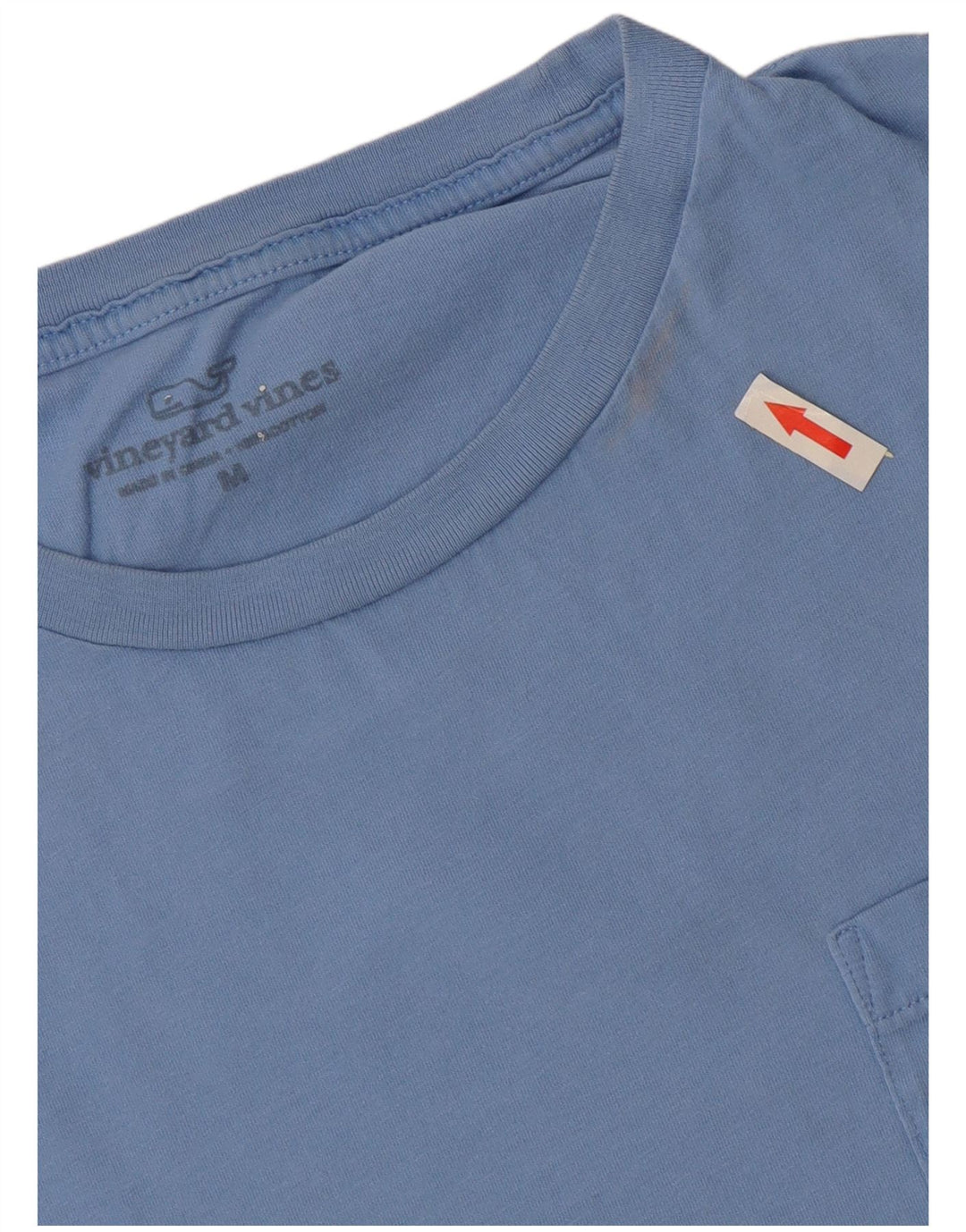 Vineyard Vines T-Shirt Graphique Homme Bleu Moyen Coton