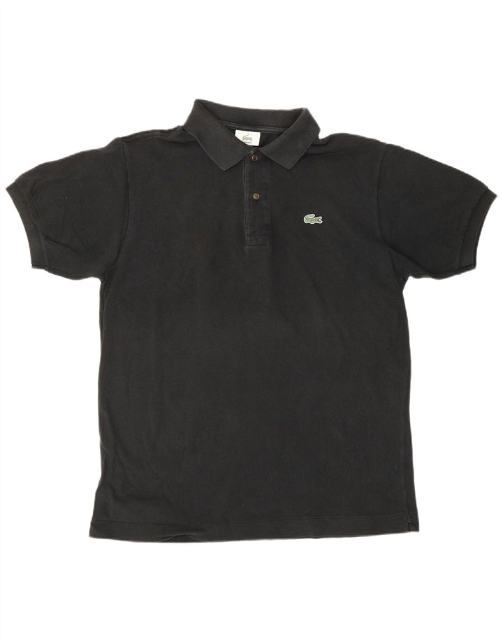 LACOSTE Polo Homme Taille 4 Coton Noir Moyen