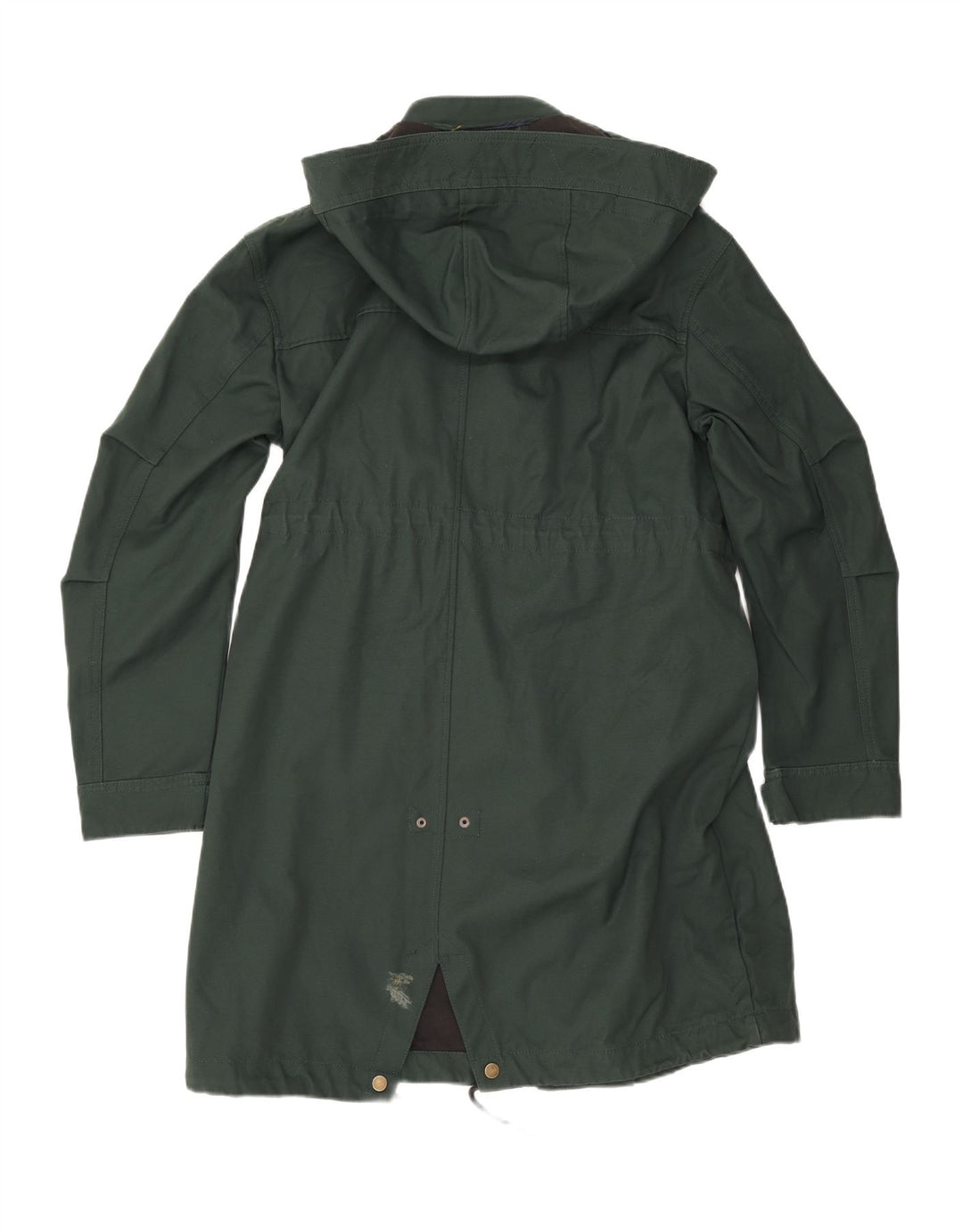 Zara Parka à capuche pour homme UK 36 Small Vert