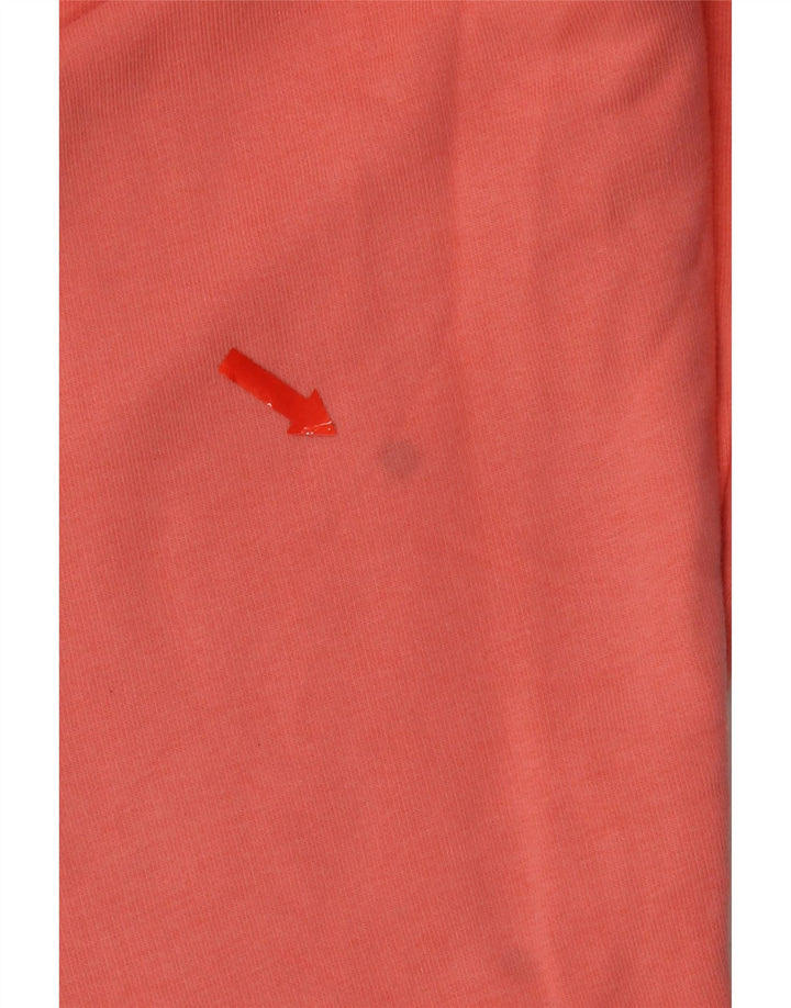 Pantalon De Survêtement Zara Homme Joggers Coton Orange Moyen