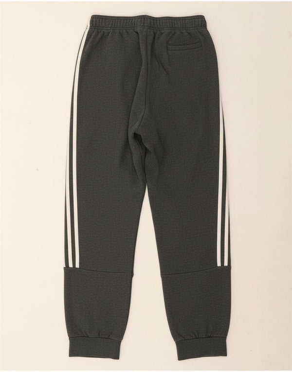 Adidas Pantalon de survêtement pour homme en coton moucheté gris moyen